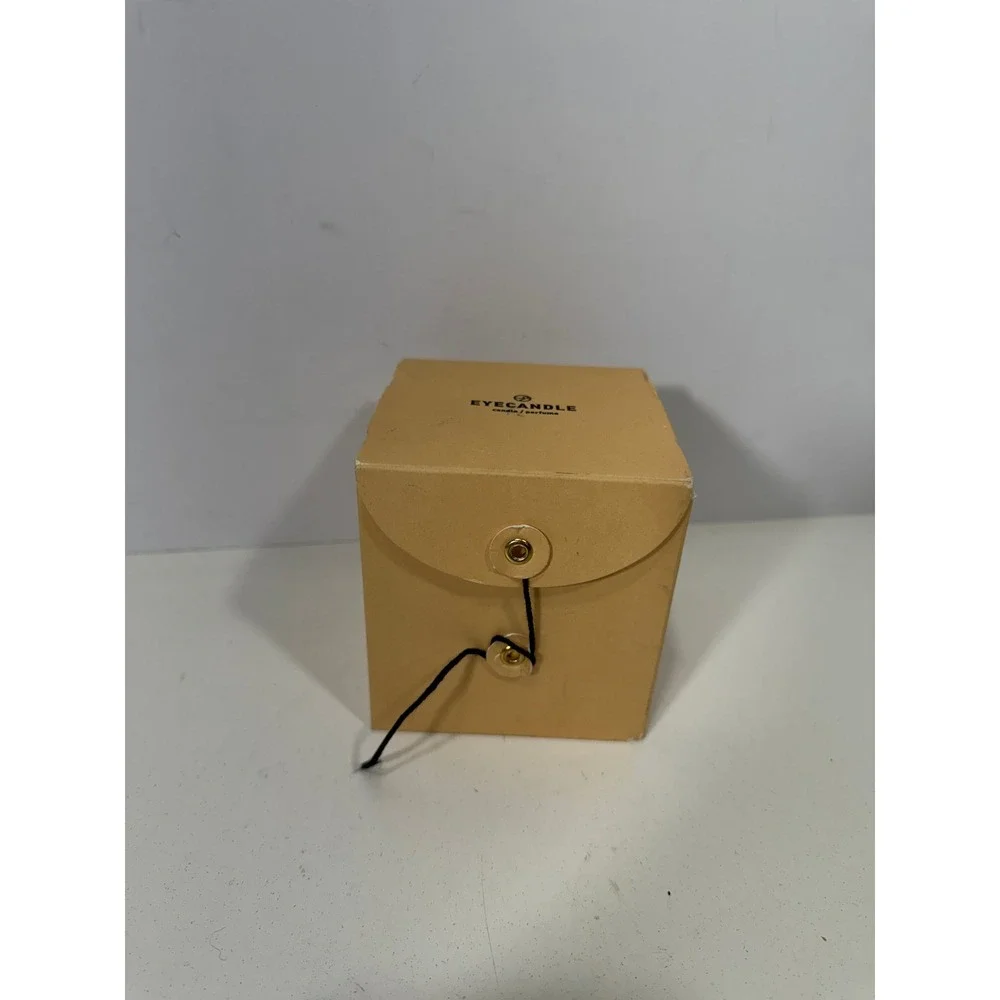 EYECANDLE Icetea Scented Candle 220ml 7.43oz Amber‎ Jar Soy Wax Green Tea Lemon